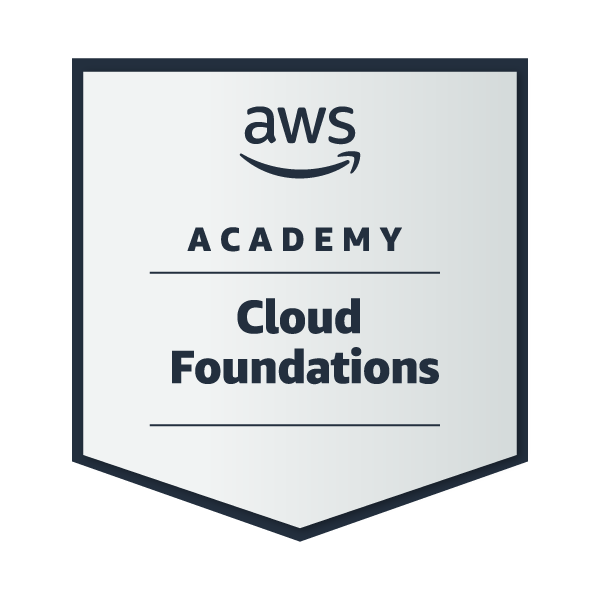 AWS Academy Graduate - AWS Academy Cloud Foundations badge